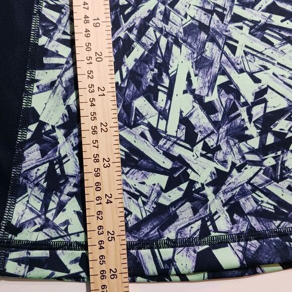 NWT Tek Gear Dry Tek 1/4 Zip Long Sleeve Shirt Top Women's Medium Navy Green - Picture 6 of 6